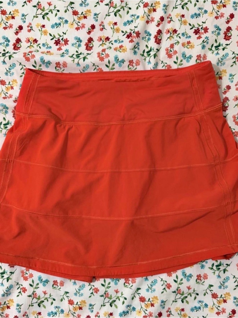 lululemon athletica Coral Red Performance Bottoms